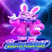 ganhos no fortune rabbit